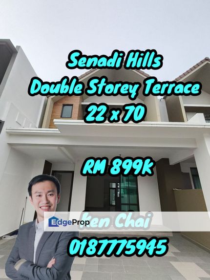 double storey terrace@ senadi hills, Johor, Nusajaya