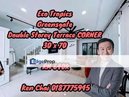 double storey terrace@ eco tropics, Johor, Masai