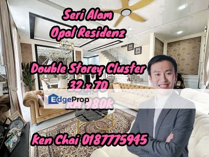 double storey cluster@ opal residence, Johor, Masai