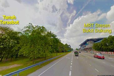 Tanah Kampung Bukit Dukung Lebuhraya Grand Saga 