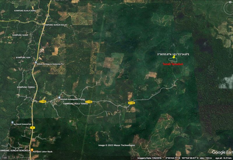 Tanah Kebun Durian Raub Pahang