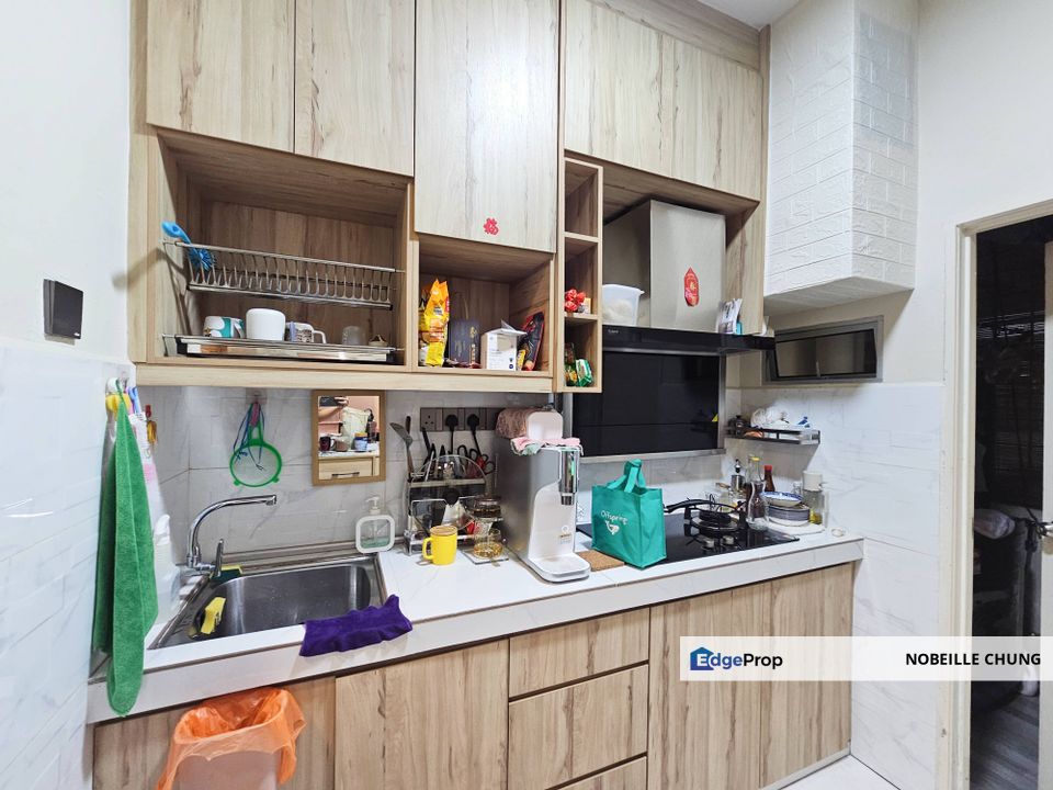 [KITCHEN CABINET] Idaman Court Bukit Rimau, Pangsapuri Aranda, Selangor, Shah Alam