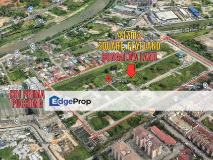 [SQUARE FLAT BUNGALOW LAND] Lorong Seri Aman Mas, Taman Mas Sepang Puchong, Selangor, Puchong