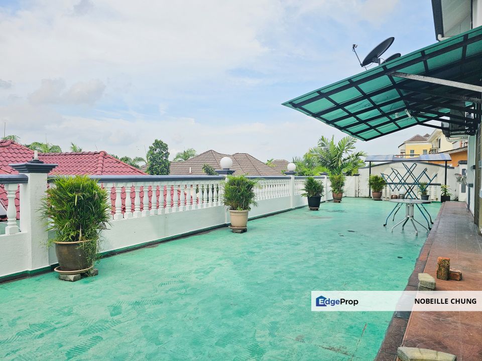 [FULL FURNISH + NICE LANDSCAPE + BIG BUNGALOW] 2.5-Sty Bungalow Taman Bukit Saga, Selangor, Shah Alam