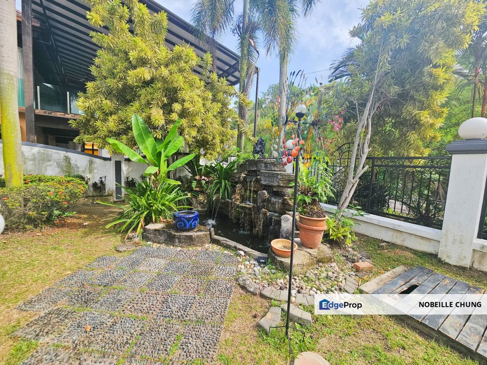 [FULL FURNISH + NICE LANDSCAPE + BIG BUNGALOW] 2.5-Sty Bungalow Taman Bukit Saga, Selangor, Shah Alam