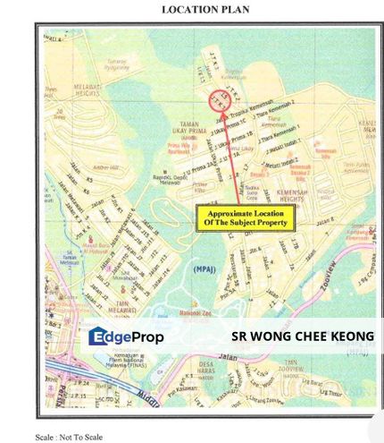 TAMAN TROPIKA KEMENSAH DOUBLE STOREY SEMI-D  WITH VALUATION REPORT , Selangor, Taman Melawati