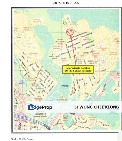TAMAN TROPIKA KEMENSAH DOUBLE STOREY SEMI-D  WITH VALUATION REPORT , Selangor, Taman Melawati