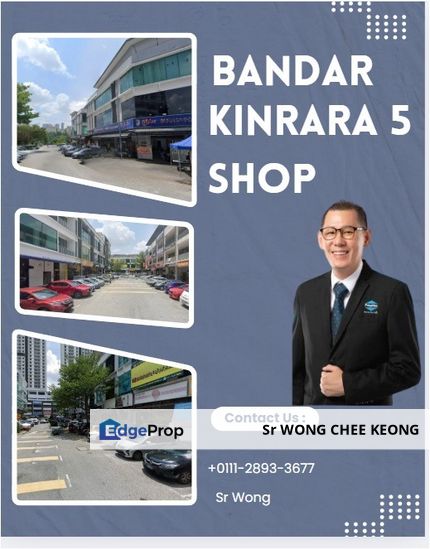 Bandar Kinrara 5 Puchong shop prime location xx2 , Selangor, Bandar Kinrara Puchong