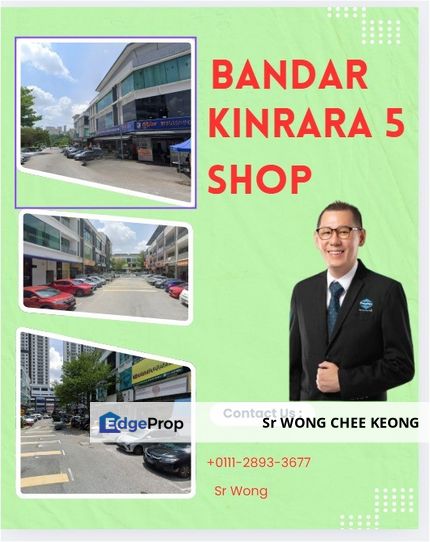 Bandar Kinrara 5 Puchong shop prime location, Selangor, Bandar Kinrara Puchong