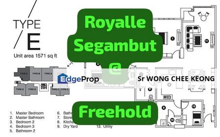 Royalle Residence Segambut Freehold x 2, Kuala Lumpur, Segambut
