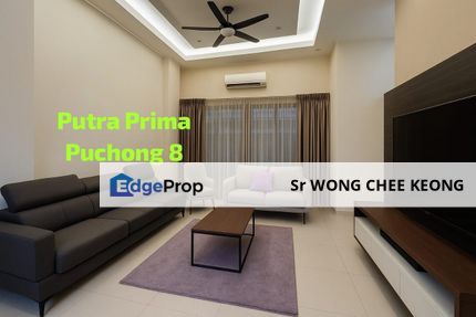 Extended Beaitiful Taman Putra Prima tip top condition Double Storey Terrace House , Selangor, Puchong