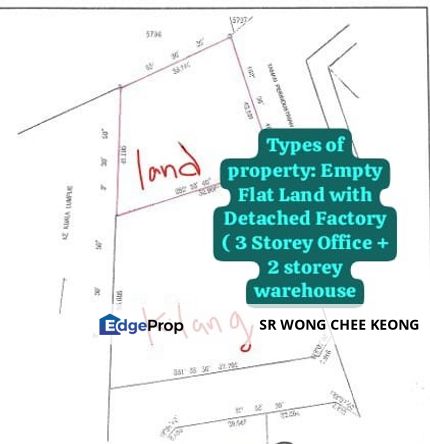 Factory  with Empty Land Jln Perindustrian PP1, Taman Bukit Serdang, 43300 Seri Kembangan, Selangor, Selangor, Seri Kembangan