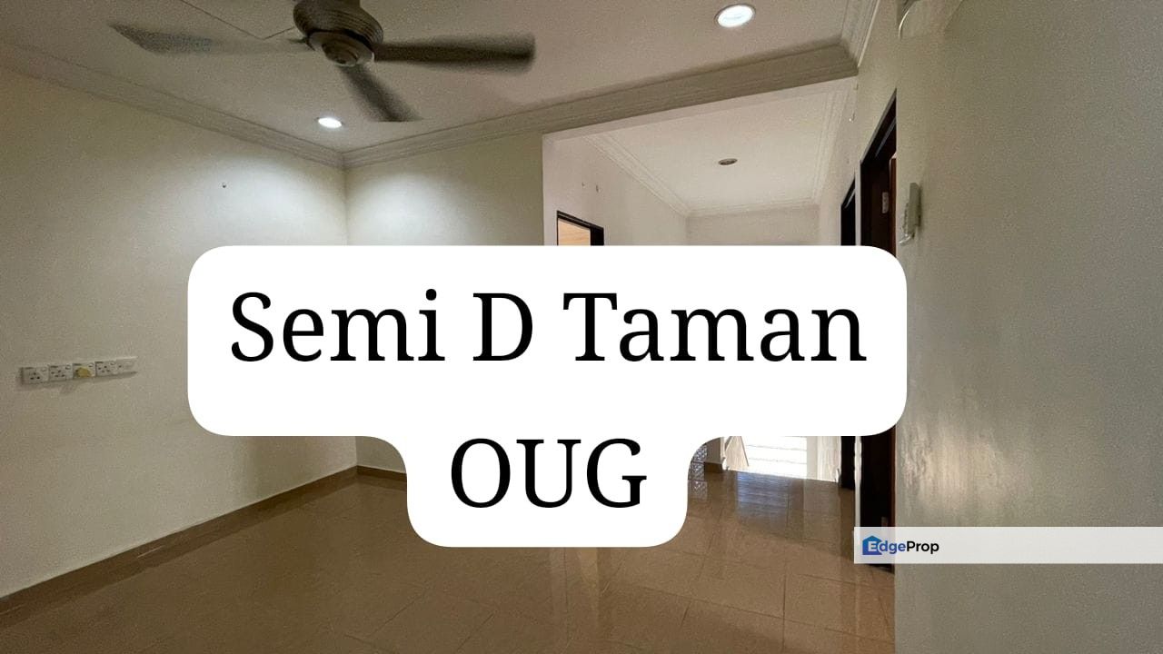 Semi D Taman OUG Happy Garden Overseas Union Garden, Kuala Lumpur, Taman OUG