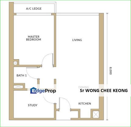 Agile Bukit Bintang new 2 bedroom , Kuala Lumpur, Bukit Bintang