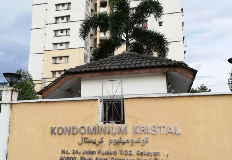 Want to sell kristal condo seksyen 7