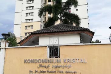 Want to sell kristal condo seksyen 7