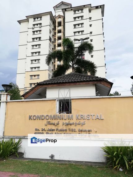 Want to sell kristal condo seksyen 7, Selangor, Shah Alam