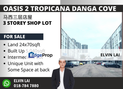 Tropicana Danga Cove Oasis 2 @ 3 Storey Shop Lot, Johor, Masai