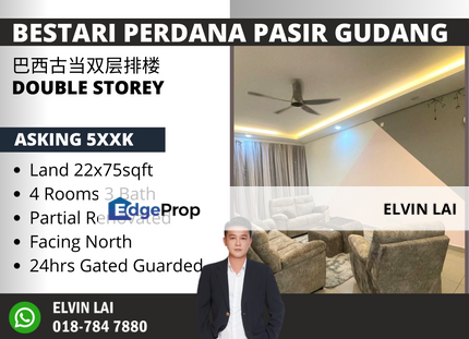 Bestari Perdana Meridin East Pasir Gudang / Double Storey For Sale, Johor, Pasir Gudang