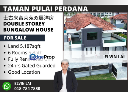 Taman Pulai Perdana Double Storey Bungalow Fully Renovated, Johor, Skudai