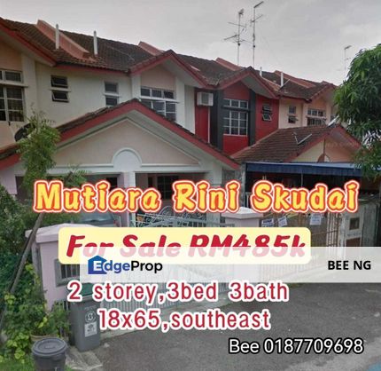 Taman Mutiara Rini Jalan Jasa 2 Storey full loan  , Johor, Skudai