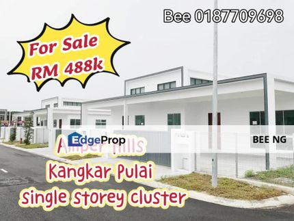 Amber Hills Kangkar Pulai Single Storey Cluster G&G for sale , Johor, Kangkar Pulai