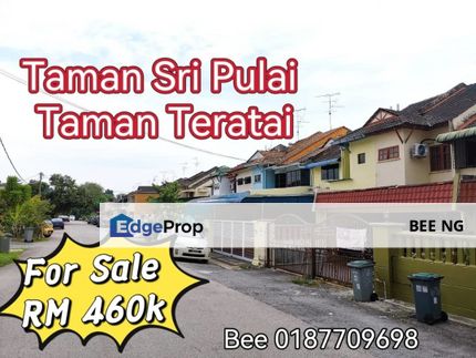 Taman Sri Pulai Skudai UTM Double Storey 22x70 Full Loan  , Johor, Skudai