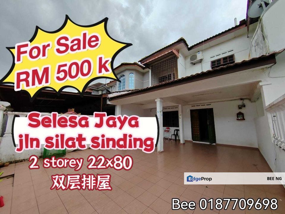 Bandar Selesa Jaya Jln Silat Sinding 2 Storey 22x80 Full Loan for Sale ...