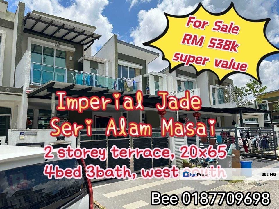 Imperial Jade Residenz Seri Alam Masai 2 Storey Terrace Renovate Lowes