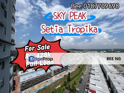 Sky Peak Setia Tropika 3 bed Full Loan Best Deal , Johor, Setia Tropika