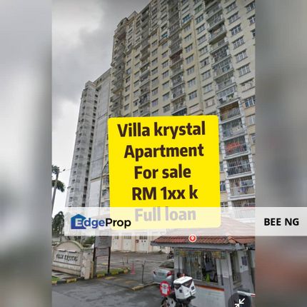 Villa Krystal apartment full loan cash out , Johor, Skudai