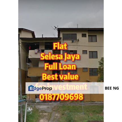 Bandar Selesa Jaya Flat full loan , Johor, Skudai