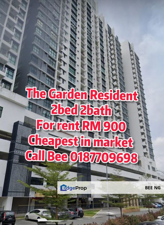 The Garden Residence 2bed Lowest Rental Deposit For Rental Rm900 By Bee Ng Edgeprop My