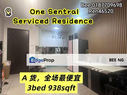 One Sentral Service Residence 3bed Below Market Price Full Loan , Johor, Nusajaya