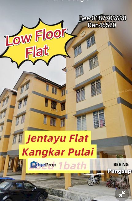 Pangsapuri Jentayu Kangkar Pulai low floor 2bed good location , Johor, Kangkar Pulai