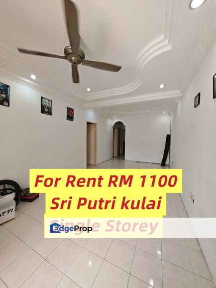 Taman Sri Putri Kulai Single Storey for rent , Johor, Kulai