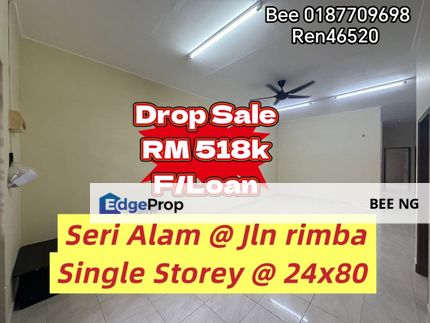 Bandar Seri Alam Jalan Rimba 24x80 single storey terrace Best Deal, Johor, Masai