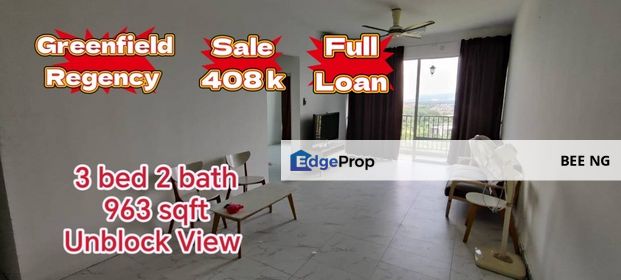 Greenfield Regency @ Tampoi 3bed full loan below market price , Johor, Tampoi