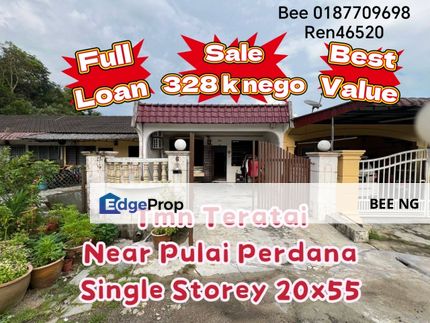 Taman Teratai @ Skudai Single Storey Terrace Low Cost Full Loan , Johor, Skudai