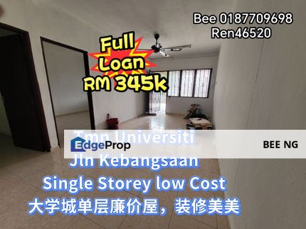 Taman Universiti @ Jalan Kebangsaan Single Storey low Cost for sale , Johor, Skudai