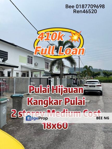 Pulai Hijauan Kangkar Pulai 2 storey Medium Cost Full Loan , Johor, Kangkar Pulai