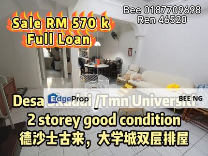 Desa Skudai / Taman Universiti 2 storey terrace good condition for , Johor, Skudai