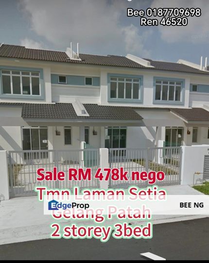 Taman Laman Setia Gelang Patah 2 storey medium cost terrace Full Loan , Johor, Johor Bahru