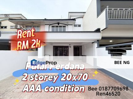 Sri Pulai Perdana 2 double storey Partial Furnish tip top condition for rent, Johor, Skudai