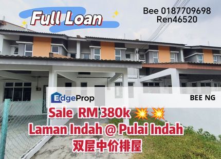 Taman Laman Indah@ kangkar pulai 2storey Medium Cost Terrace for sale , Johor, Skudai