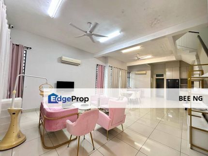 Taman Nusa Sentral 3 storey cluster Winter Sonata Fully Renoavte super value , Johor, 