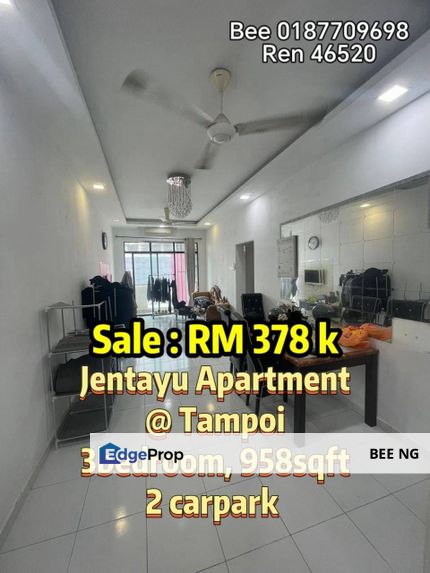 Jentayu Residency @ Tampoi 3bed below market price , Johor, Tampoi
