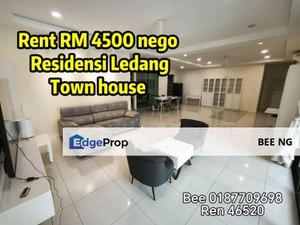 Residensi Ledang East Ledang Town House fully furnish Rental - nego, Johor, Nusajaya