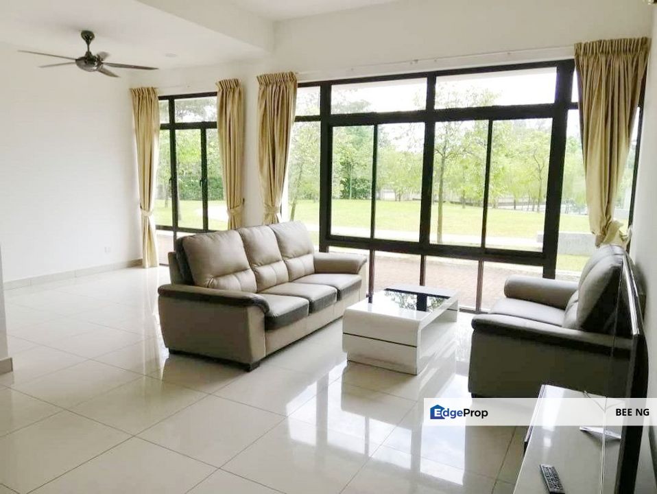 The Canal Garden North Horizon Hills double storey superlink fully furnished for rent , Johor, 