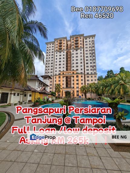 Pangsapuri Persiaran Tanjung @ Tampoi market cheapest unit full loan , Johor, Johor Bahru